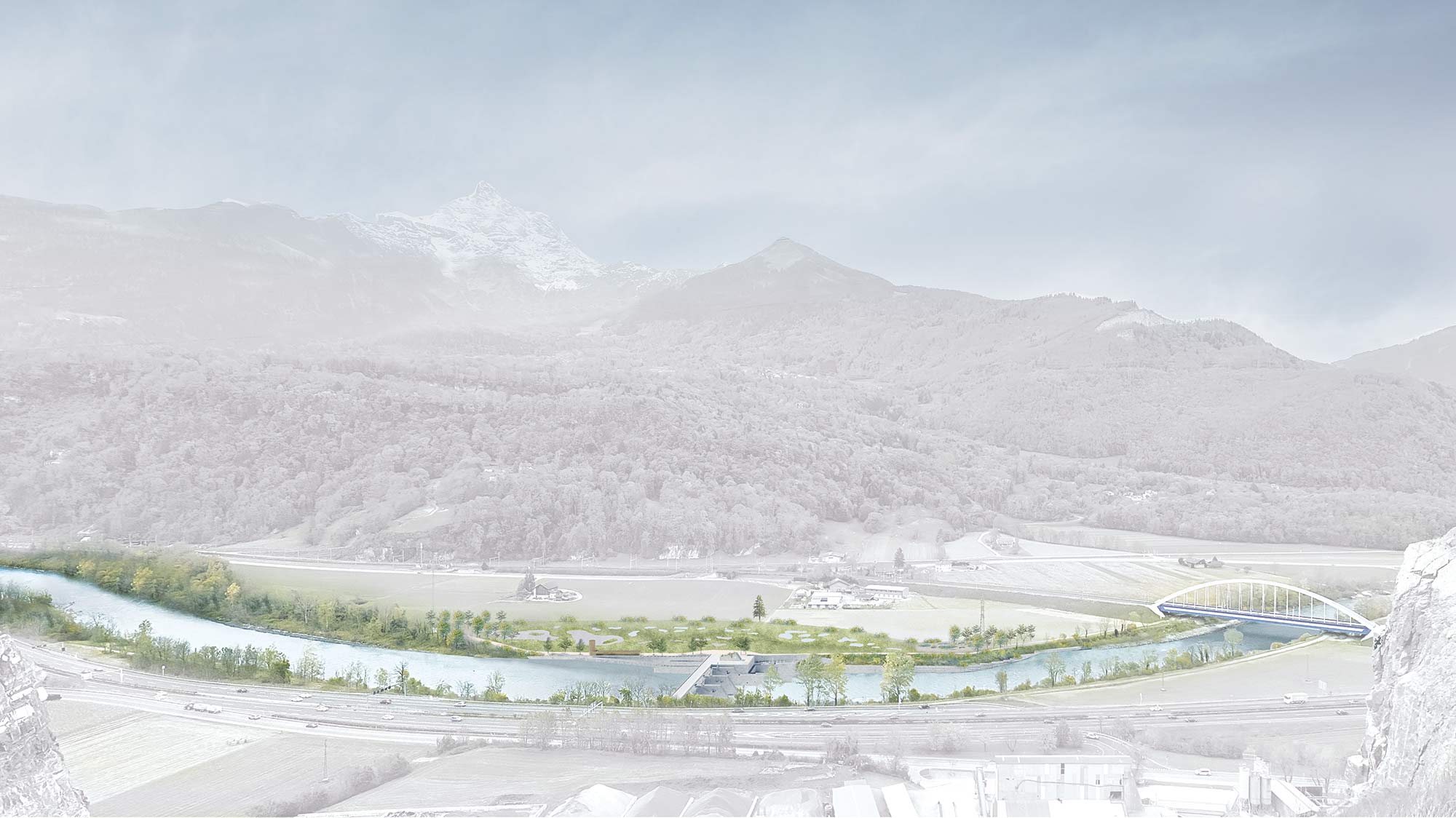 Palier depuis les Plans sur Bex