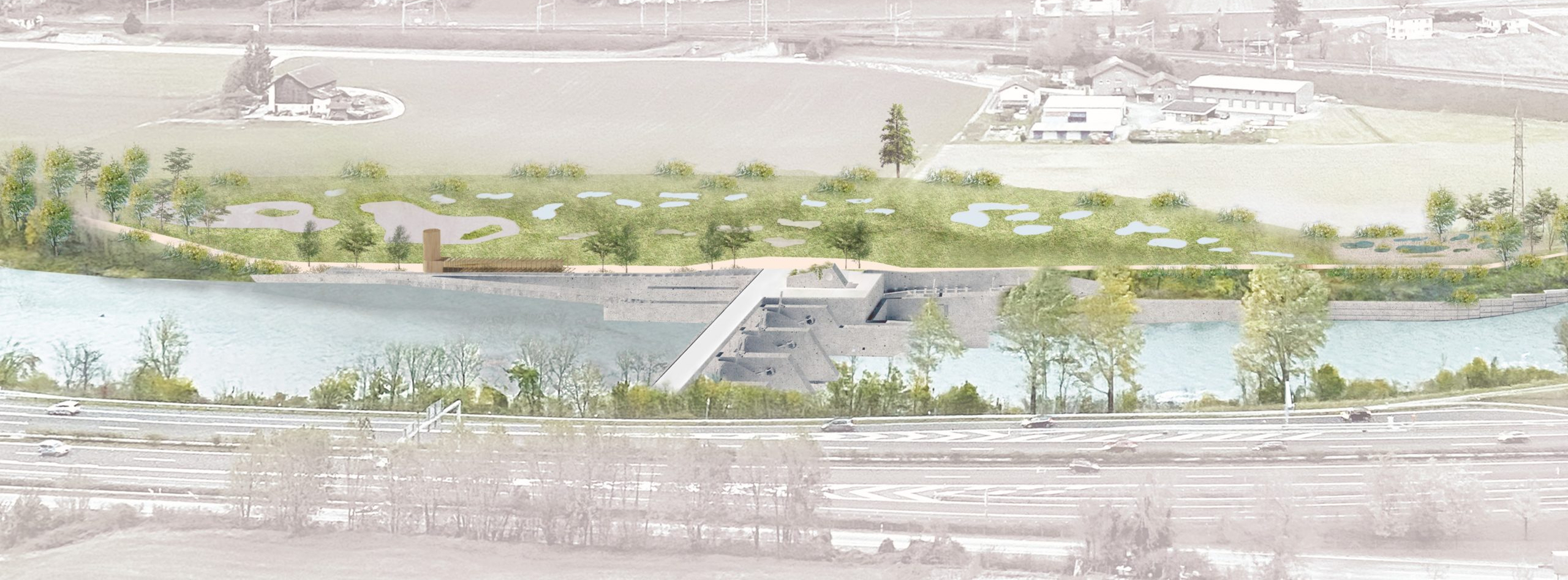 Palier depuis les Plans sur Bex centre